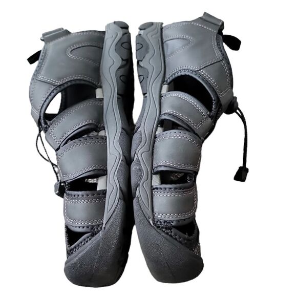 Eddie Bauer  Men\'s Gray Sandals Sz 12M